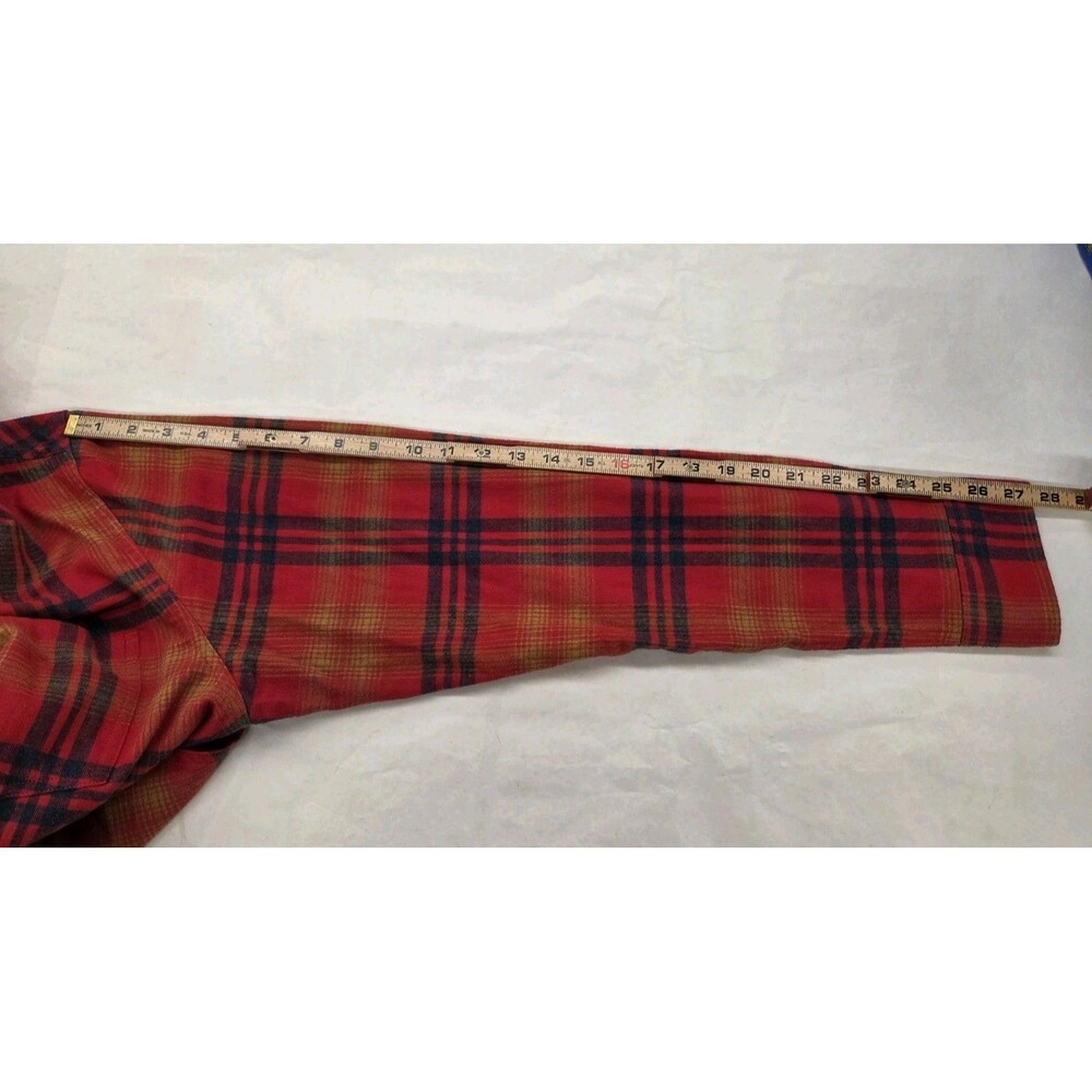 Toad & Co Flannagan LS Shirt Men’s Large Red Plaid Organic Cotton Button Up... - Picture 9 of 9